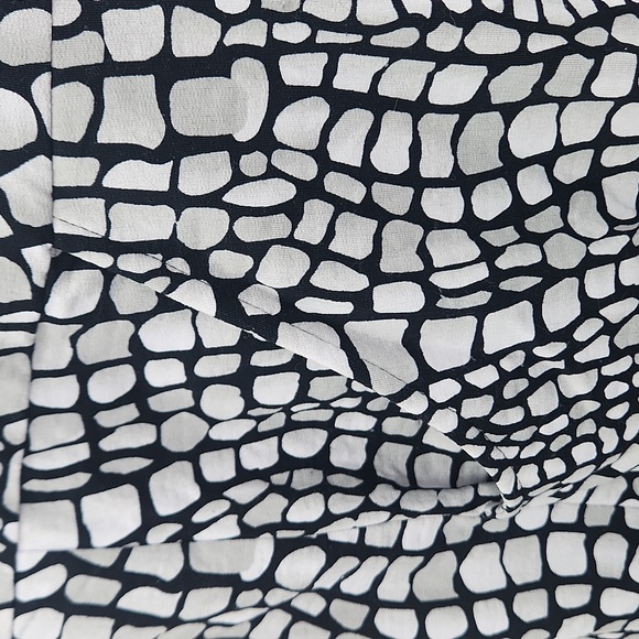 IBKUL Carie Sleeveless Zip Mock Dress Black Golf UPF 50 - Picture 4 of 6